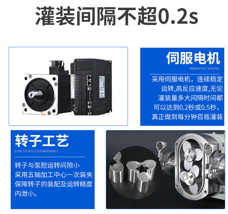 ZB-20触摸屏转子泵式灌装机