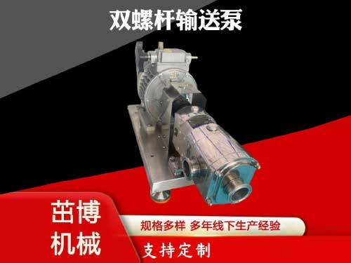 ZB系列双螺杆输送泵